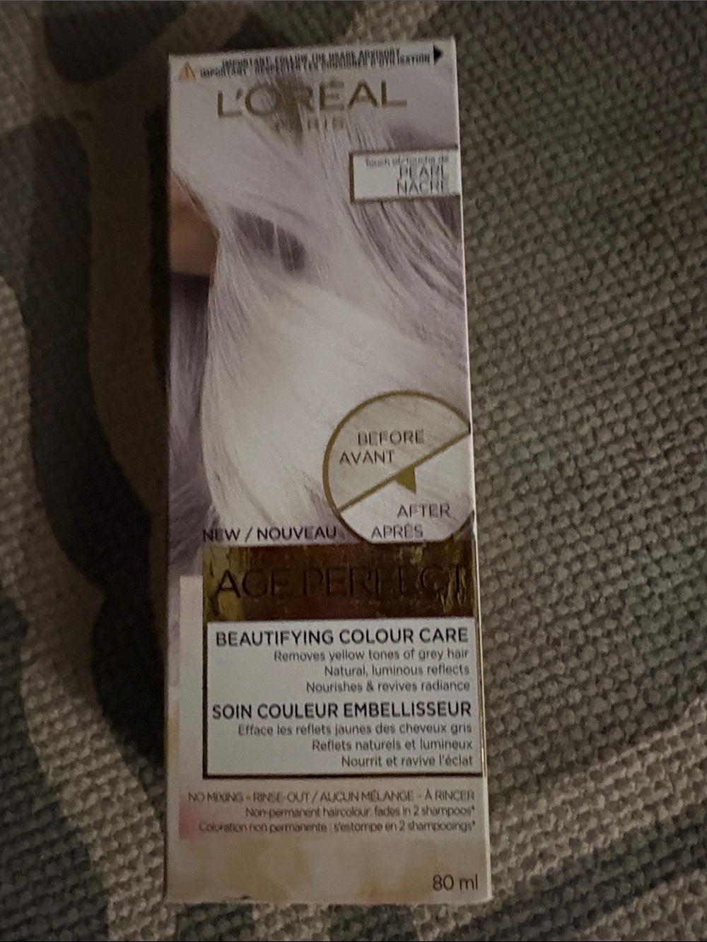 L'Oreal Age Perfect Beautifying Colour Care - Pearl White